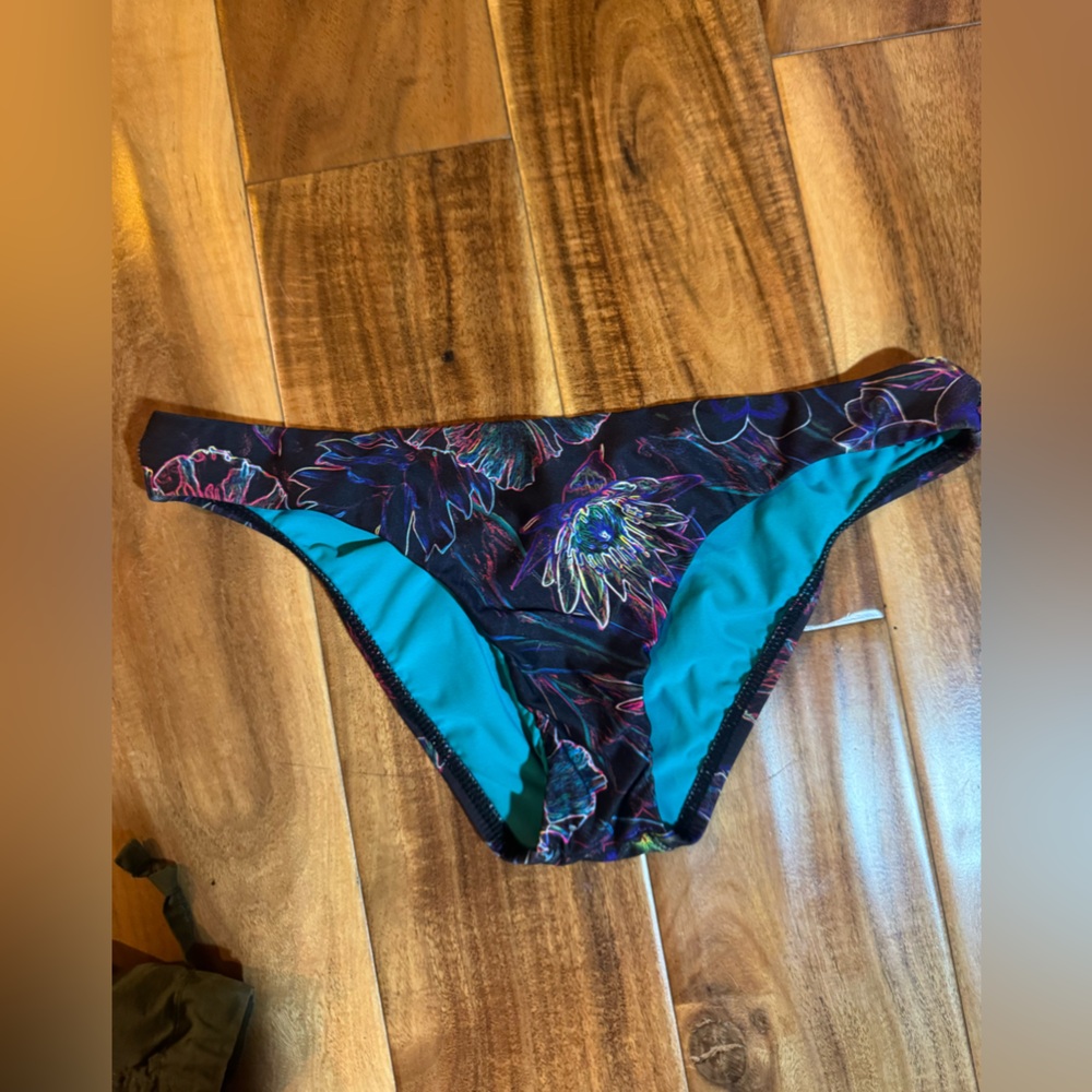 Hurley Floral Print Bikini Bottom